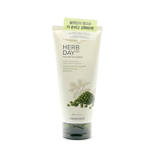 LG생활건강 더페이스샵 허브데이 365 클렌징폼 녹두 앤 쑥 170ml (1개)