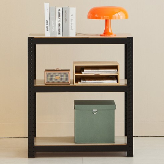 파인콘 트레벨 더블 앵글 조립식 3단 철제선반 800x400 (90cm(높이))_이미지