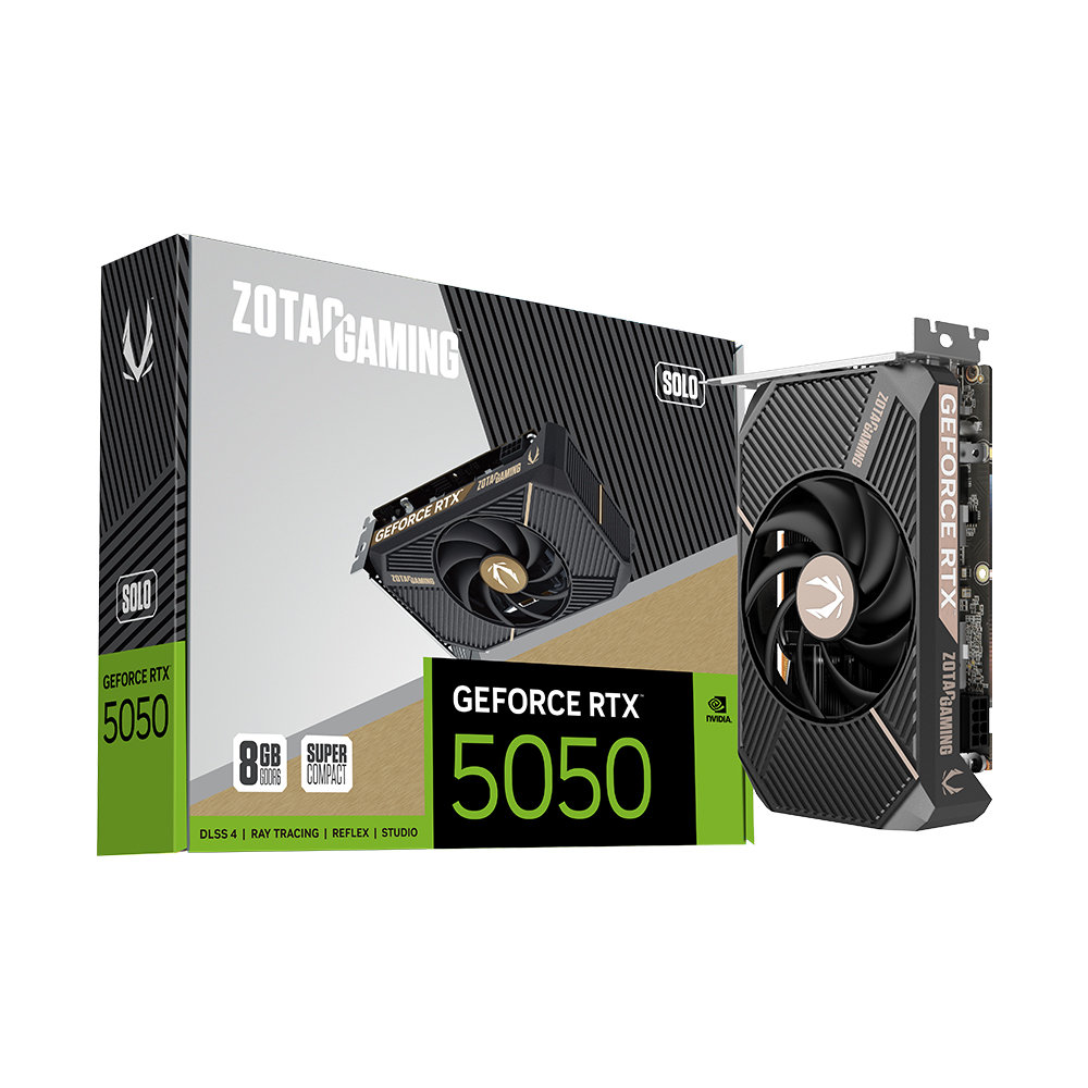 ZOTAC GAMING 지포스 RTX 5050 SOLO D6 8GB_이미지