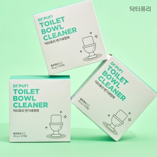 닥터퓨리 변기세정제 40g 10개입 (3개)_이미지