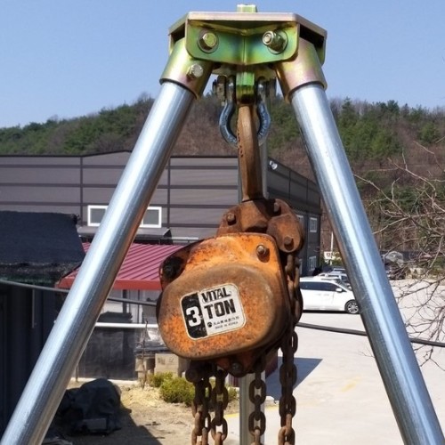 3톤 체인블럭 삼발이 헤드_이미지