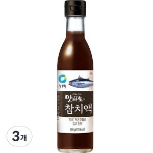 청정원 맛선생 참치액 560ml 3개