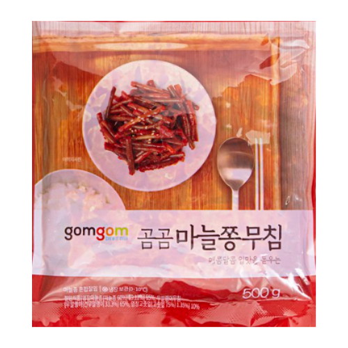 곰곰 마늘쫑무침 500g (3개)