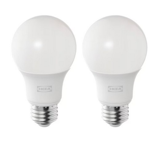 이케아 <b>LED</b> SOLHETTA 806루멘 <b>전구</b> <b>전구</b>색 5.9W