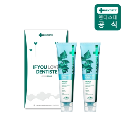 덴티스테 뉴 센서티브 케어 치약 180g (2개)_이미지