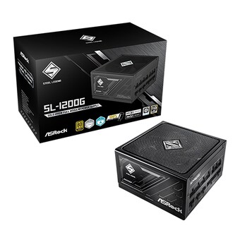 <b>ASRock</b> 스틸레전드 SL-1200G 80PLUS골드 풀모듈러 ATX3.1