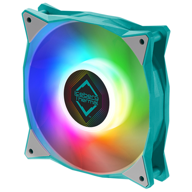 Iceberg Thermal IceGALE 120 ARGB PWM (TEAL)_이미지