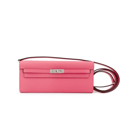 에르메스 엘러브 새상품 켈리투고 로즈아잘리아 은장 B각인 4HL0082