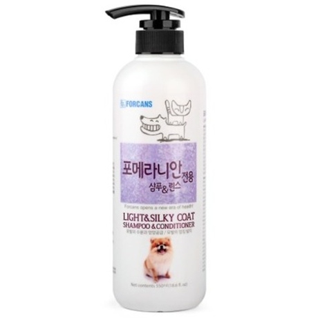 포켄스 포메라니안전용 샴푸앤린스 550ml (1개)_이미지