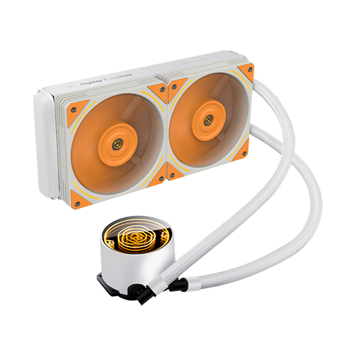 COLORFUL COLORFIRE BEICED II 240 ARGB MEOW COOLER ORANGE STCOM_이미지