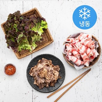 곰곰 냉동 대패 <b>우삼겹</b> 500g