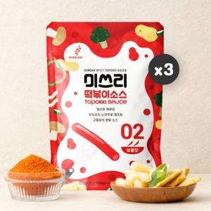 떡볶이소스 2단계 보통맛 100gx3개