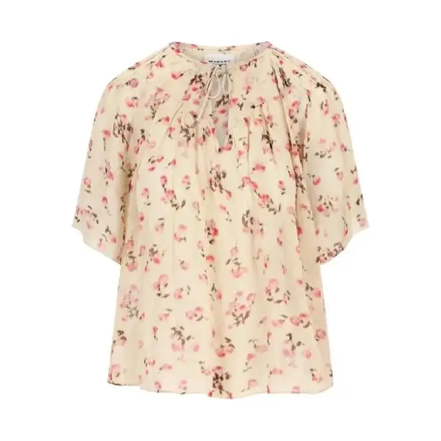 이자벨마랑 에뚜왈 네실라 플로럴 패턴 블라우스 HT0613FBD1J08E TP4