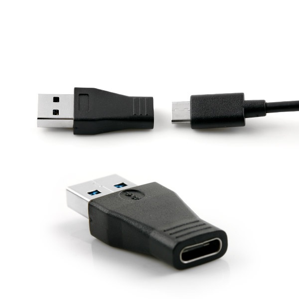 라이트컴 Coms Type C to USB 3.0 Type A 젠더 (BE732)
