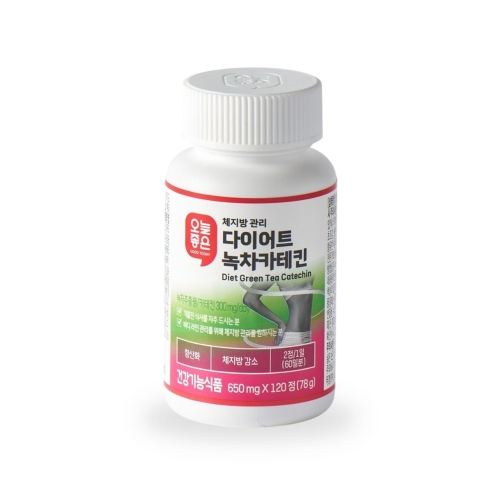  오늘좋은 다이어트 녹차카테킨 120정 [1개]
