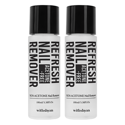 위드샨 논 아세톤 리프레쉬 네일 리무버 100ml (2개)