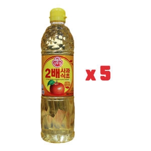 오뚜기 2배 사과식초 900ml (5개)_이미지
