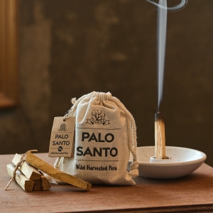 헤븐센스 프리미엄 페루 팔로산토 스머지 스틱 파우치 50g / 100g_이미지