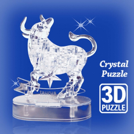 메탈투어 크리스탈 퍼즐 3D 황소자리
