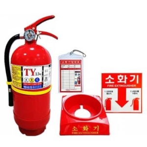 아모레퍼시픽 ABC 축압식 <b>분말</b> <b>소화기</b> <b>3.3kg</b> 화재 받침 S12057555