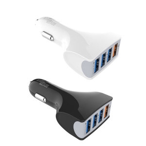 벨로즈 미래이동통신 벨로즈 4포트 USB 차량용 충전기_이미지