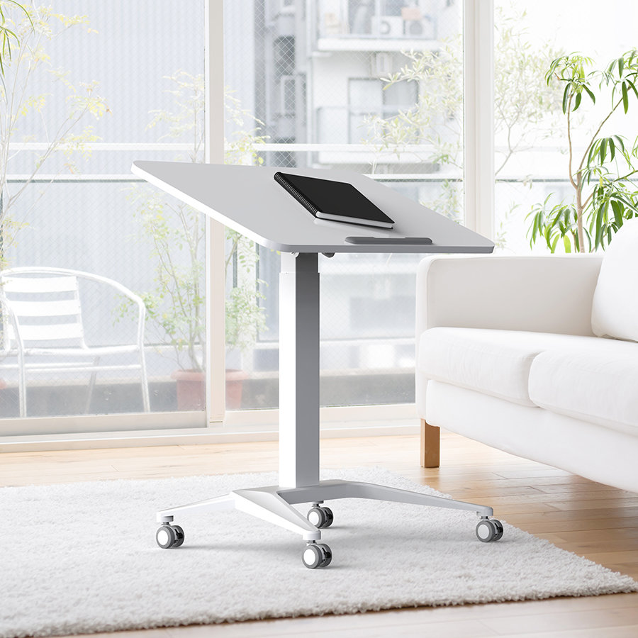 핏쳐 FMD1PW 각도 조절형 이동식 스탠딩 책상