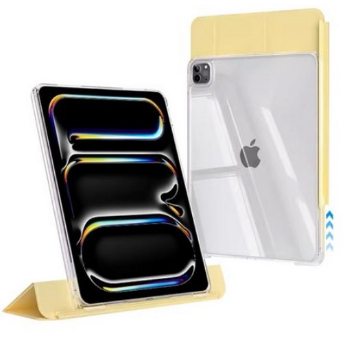 니하 iPad Pro 13 M4 클리어 전면커버 분리형 케이스_이미지