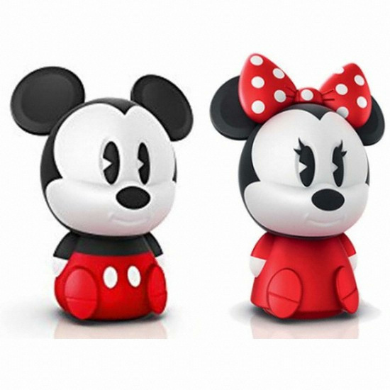 필립스 LED 디즈니 소프트팔 미니+미니마우스 USB 취침등 세트