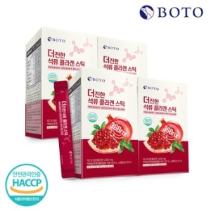 BOTO 더진한 석류 콜라겐 스틱 15g 30포 (4개)