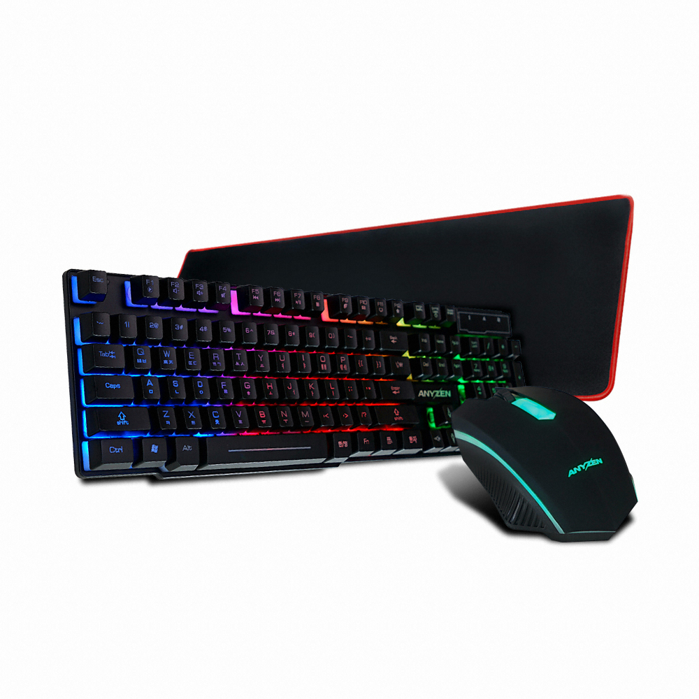 ANYZEN AMK-250 Ű���� ���콺 ��Ʈ with PAD