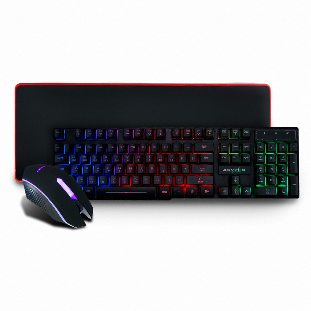 ANYZEN AMK-250 Ű���� ���콺 ��Ʈ with PAD