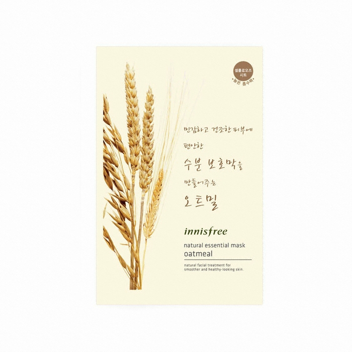 아모레퍼시픽 이니스프리 내추럴 에센셜 마스크(오트밀)