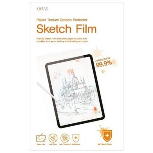 카라스 레노버 요가 탭 플러스 AI 항균 종이질감 액정보호필름