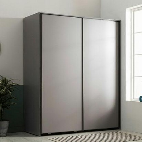 장인가구 아이브 뉴로아 매트 선반형 슬라이딩 옷장 1600_이미지