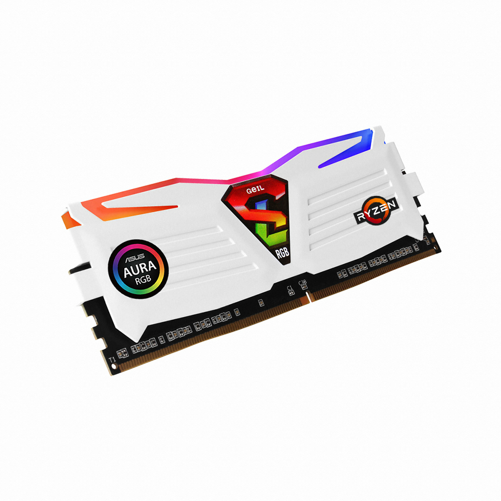 GeIL DDR4-2666 CL19 SUPER LUCE RGB Sync ȭ��Ʈ AMD Edition ��Ű��