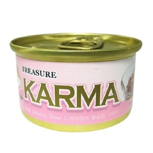  카르마 캣 가다랑어&게맛살 캔 80g [24개]