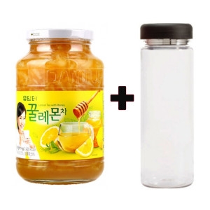담터 꿀레몬차 1kgx1병+워터보틀_이미지