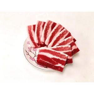 금천미트 수입 납작 삼겹살 1kg