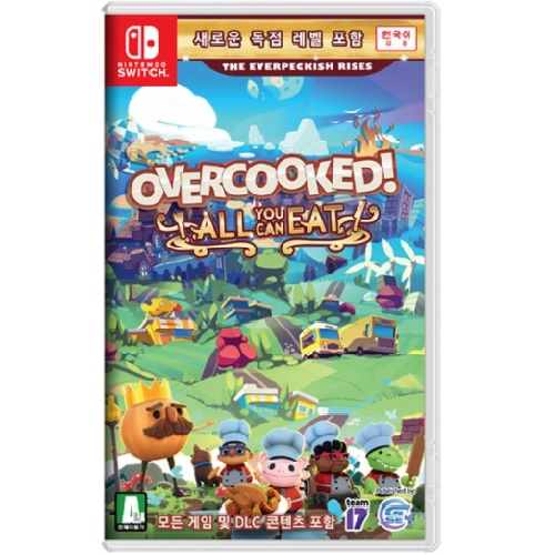 팀 17 오버쿡! 올 유 캔 잇 한글판 (SWITCH, 패키지칩)