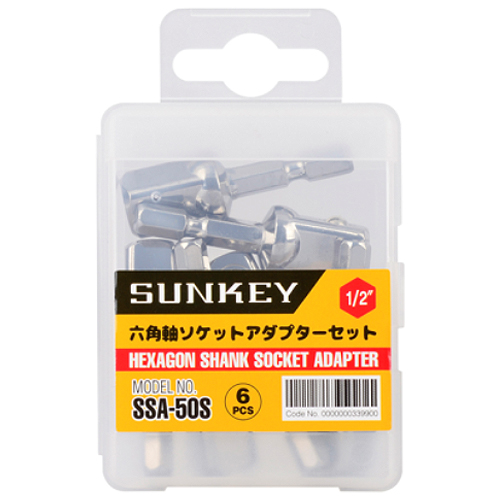 썬키 소켓어댑터 세트 SSA-50S (6pcs)_이미지
