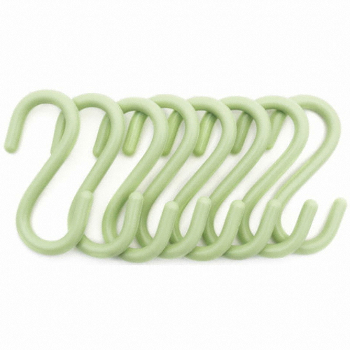 [불명] Coms S자 고리 올리브 그린 소  8EA NA803 Coms Com_이미지