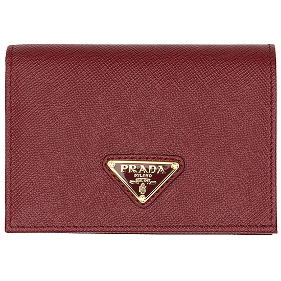 프라다 사피아노 트라이앵글 로고 반지갑 1MV021 QHH F068Z