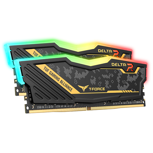 TeamGroup T-Force DDR4-3200 CL16-20-20 Delta TUF Gaming RGB ��Ű�� ����