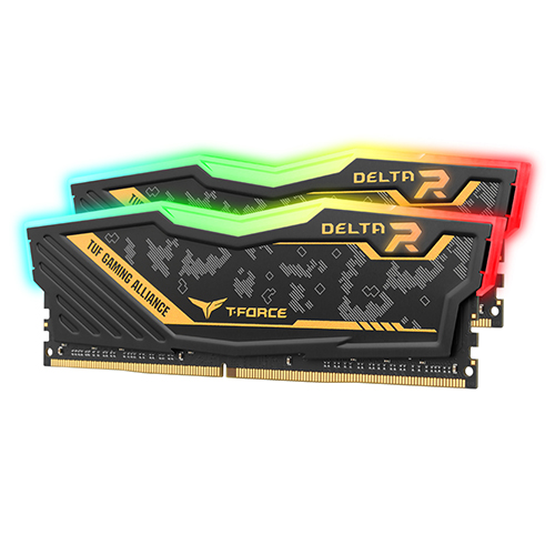 TeamGroup T-Force DDR4-3200 CL16-20-20 Delta TUF Gaming RGB 패키지 서린 (32GB(16Gx2))_이미지