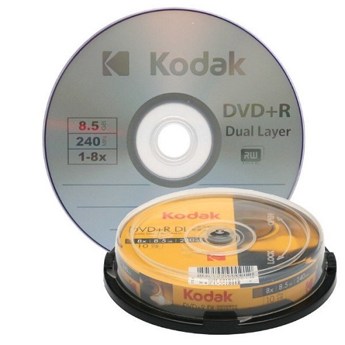코닥 DVD+R DL 8.5GB 8x 케익 (10장)