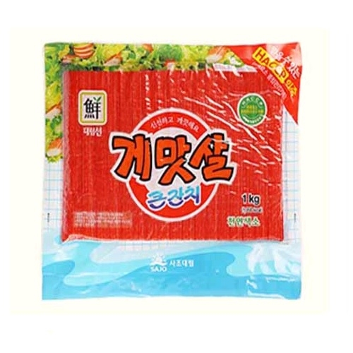 사조대림 대림선 게맛살 큰잔치 1kg (1개)_이미지