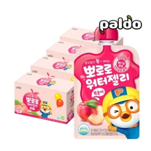 팔도 뽀로로 워터젤리 복숭아 120ml_이미지