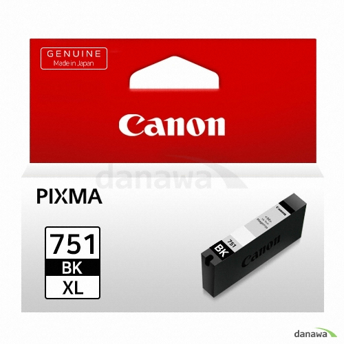 Canon 정품 CLI-751XL BK 검정_이미지