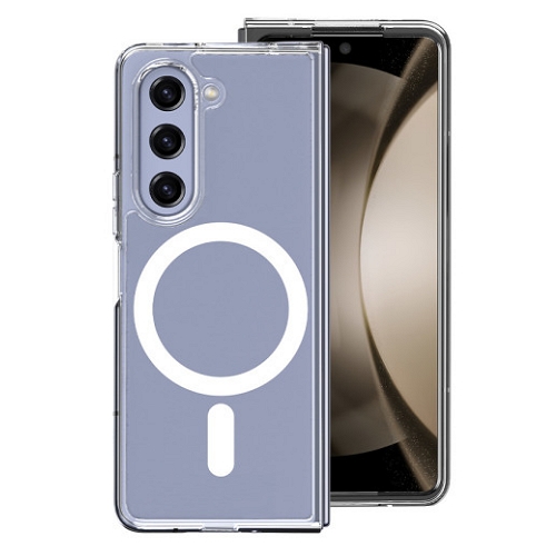 ISK 갤럭시Z 폴드4 STAR 마이티 맥세이프 클리어 케이스