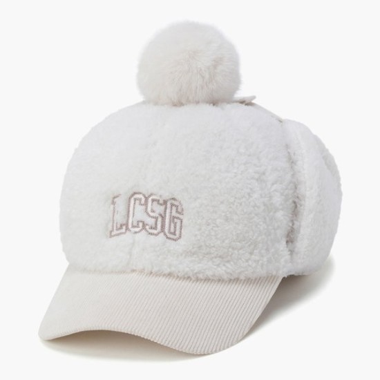 부클 귀달이 볼캡 GQ322LCP91_CREM